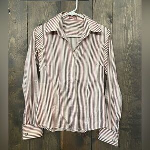 Thomas Pink Jermyn Street ladies Dress Shirt Slim Size 4 (6 UK)